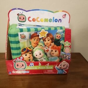 CoComelon Nursery Rhyme Singing Time Plush Book